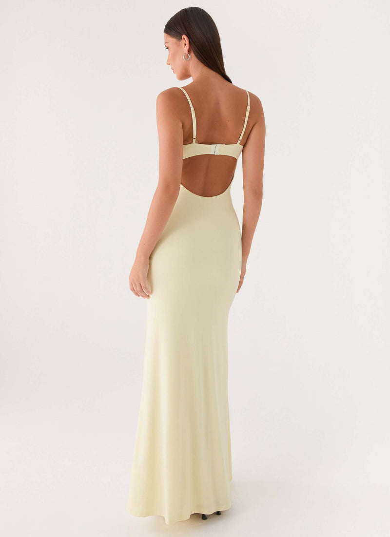 Vamonos Maxi Dress - Yellow