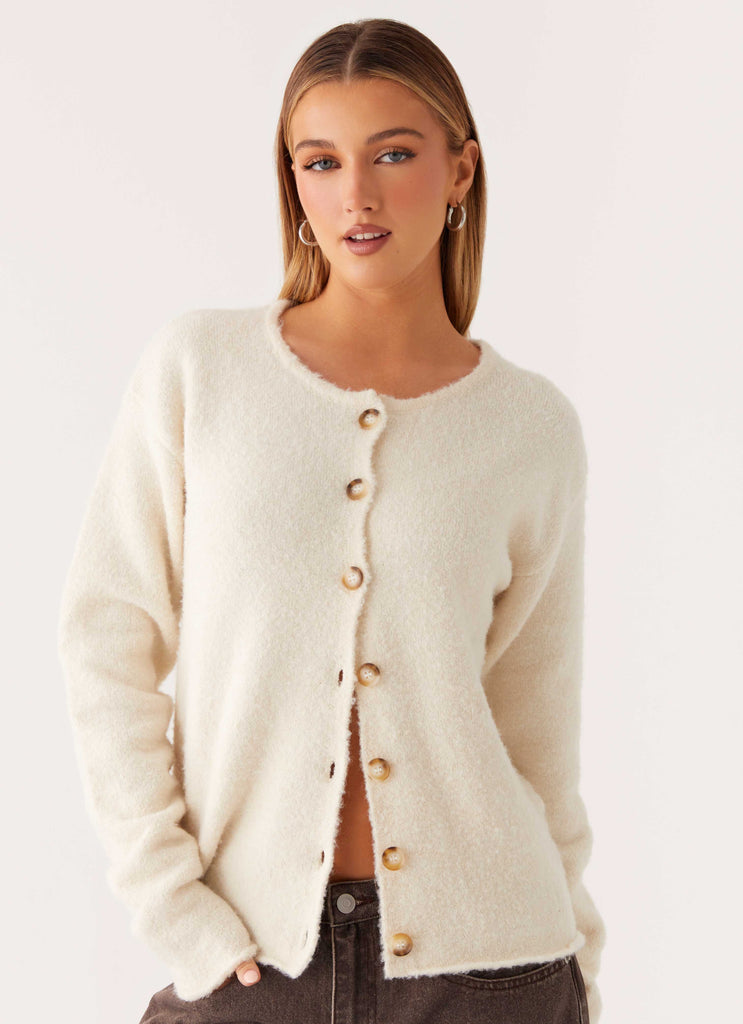 Vera Knit Cardigan - Ivory