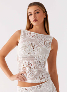 Virelle Lace Top - Ivory