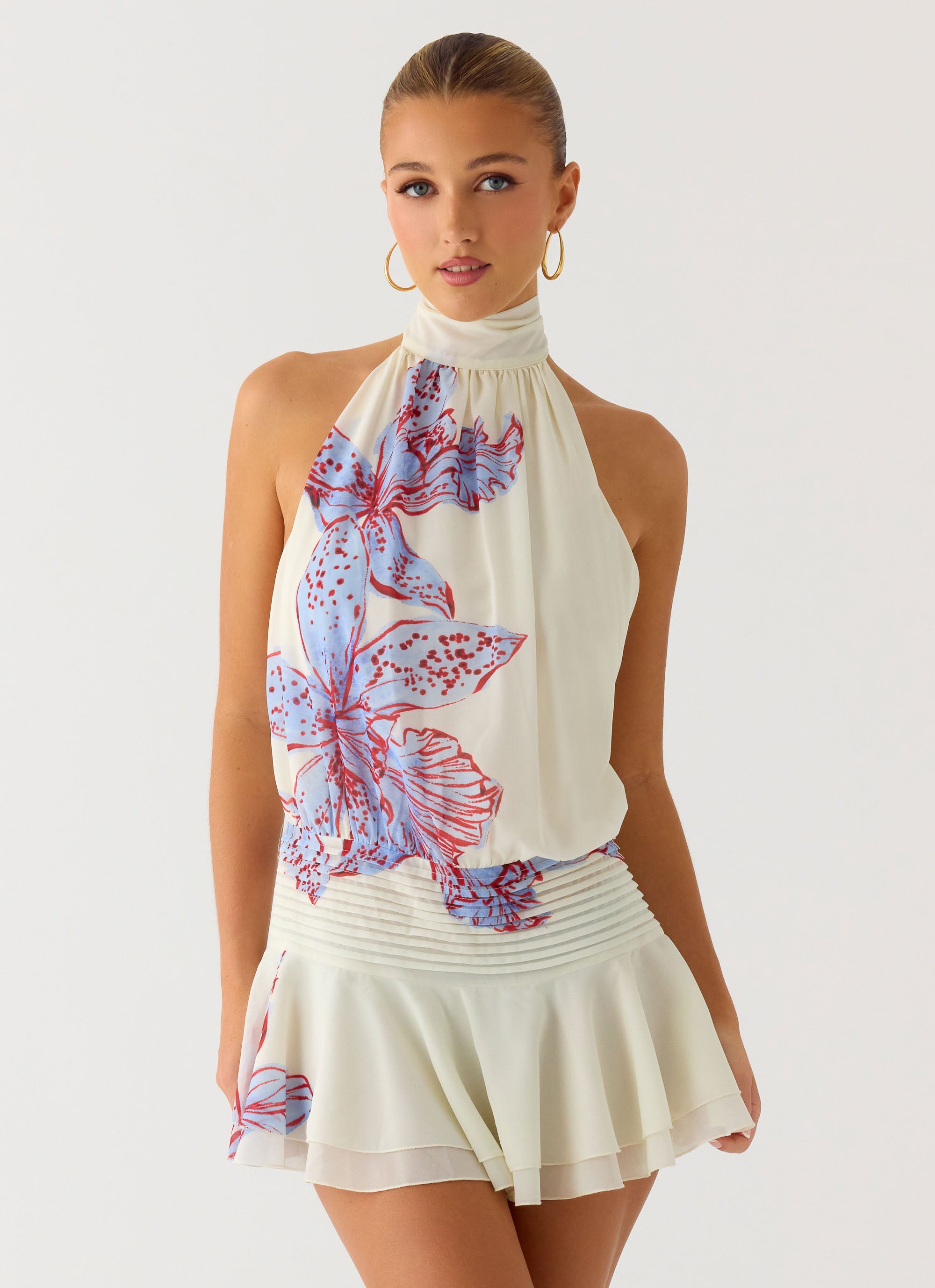 Willow Chiffon Mini Dress