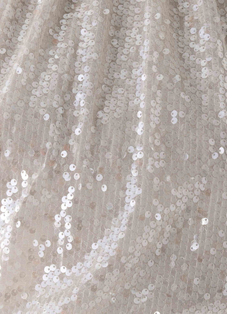 Willow Sequin Top - Silver