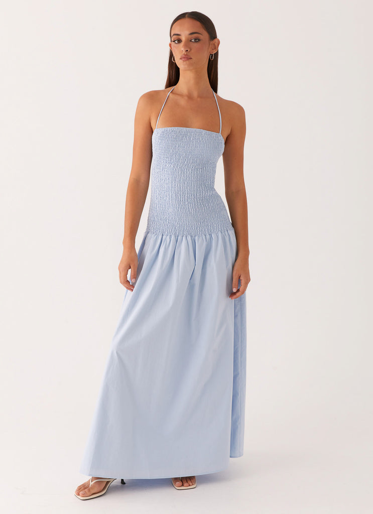 Zahra Maxi Dress - Blue