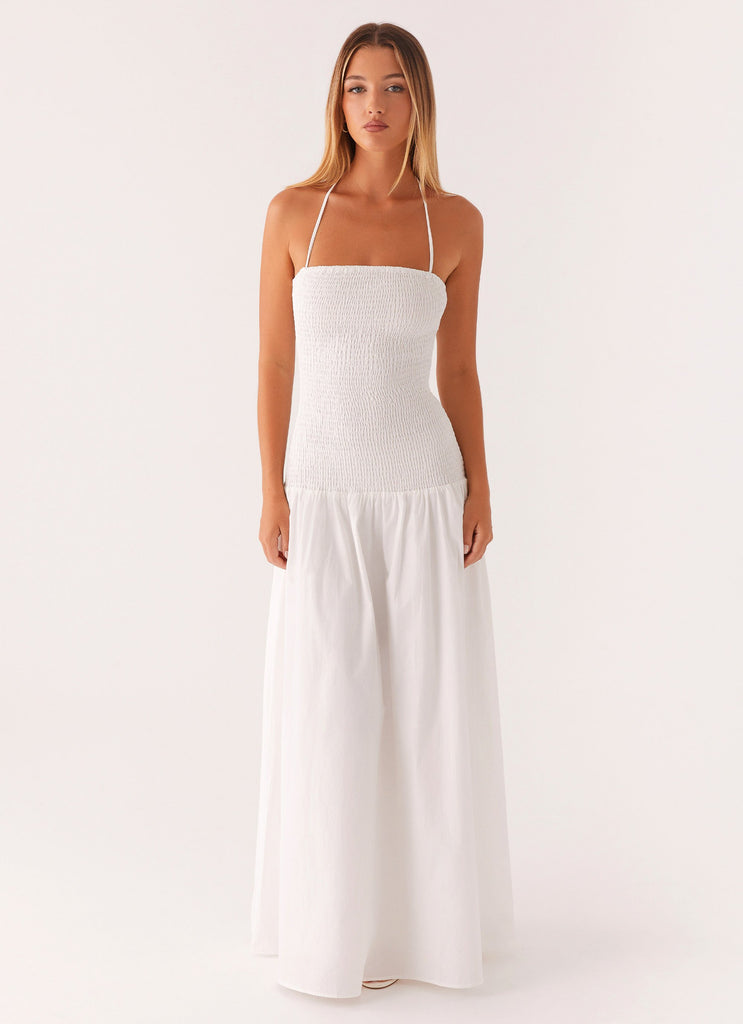 Zahra Maxi Dress - White