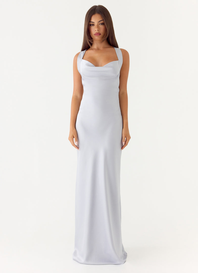 Zandie Maxi Dress - Misty Blue