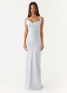 Zandie Maxi Dress - Misty Blue
