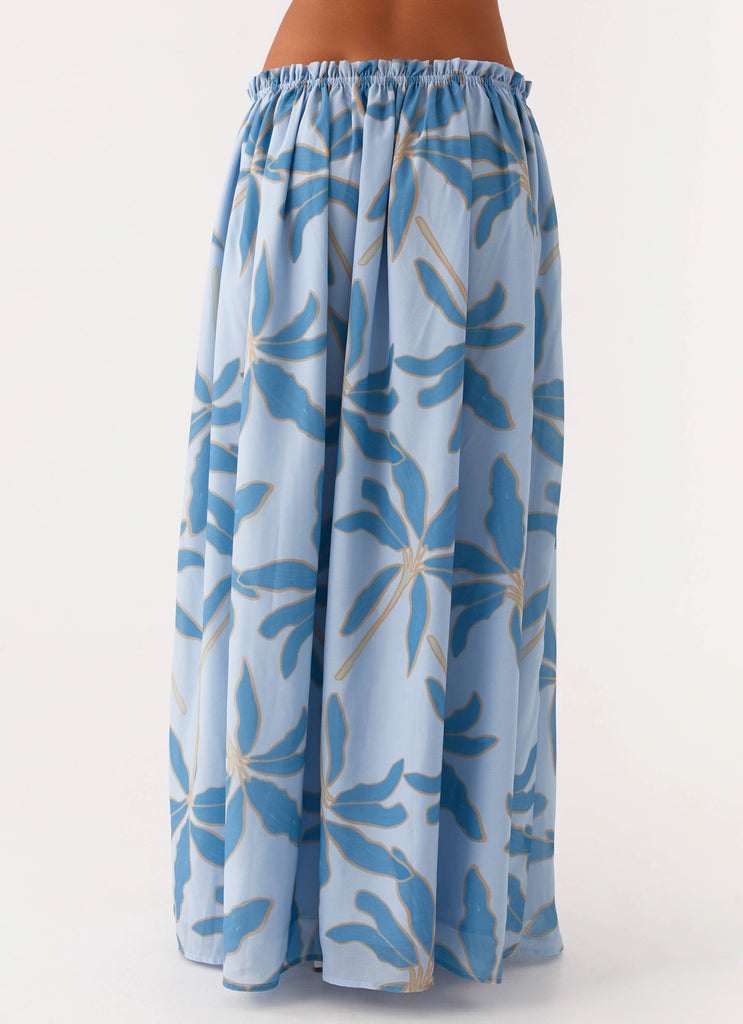 Zaya Maxi Skirt - Opulent Blue