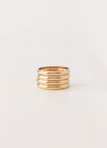 Zayden Bangles - Gold