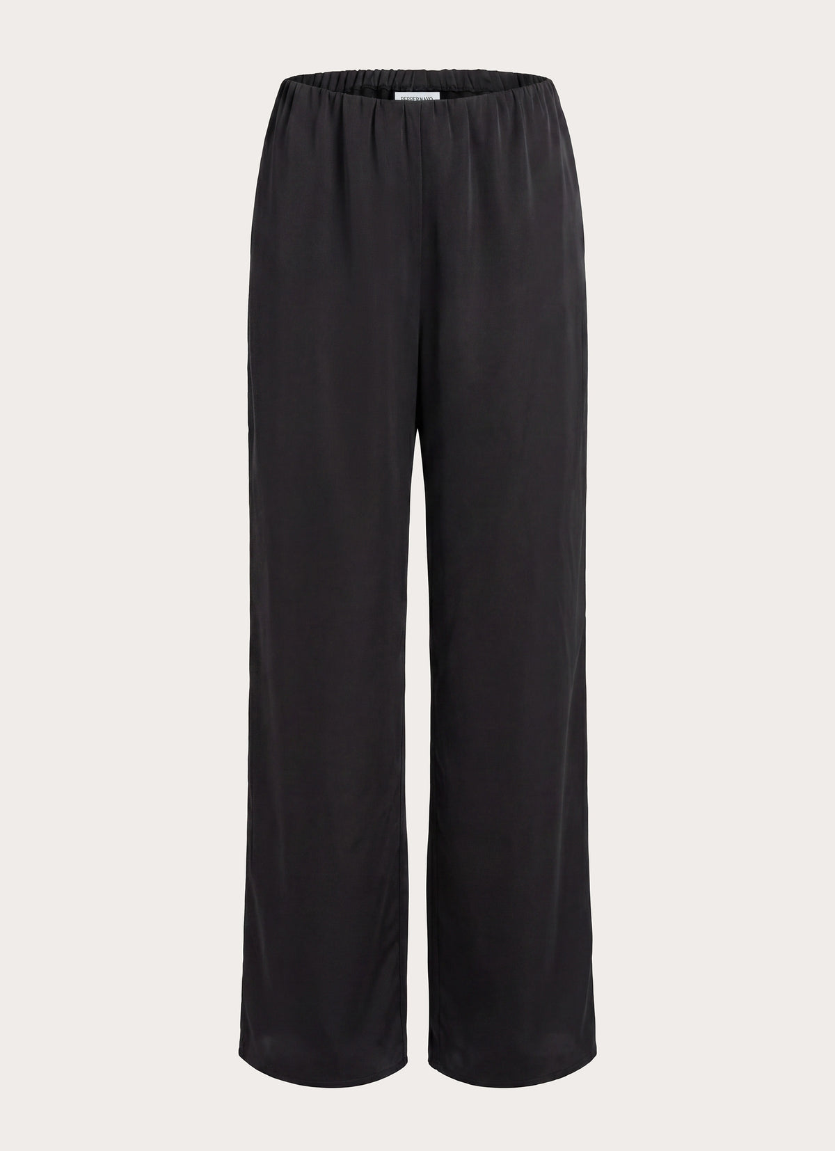 Zoeyy Satin Pant - Black