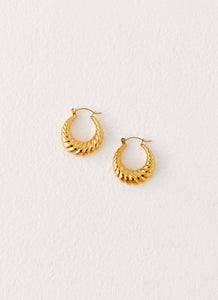 Zuri Hoop Earrings - Gold