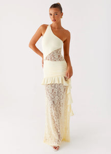 Benita Maxi Dress Yellow 5 Peppermayo