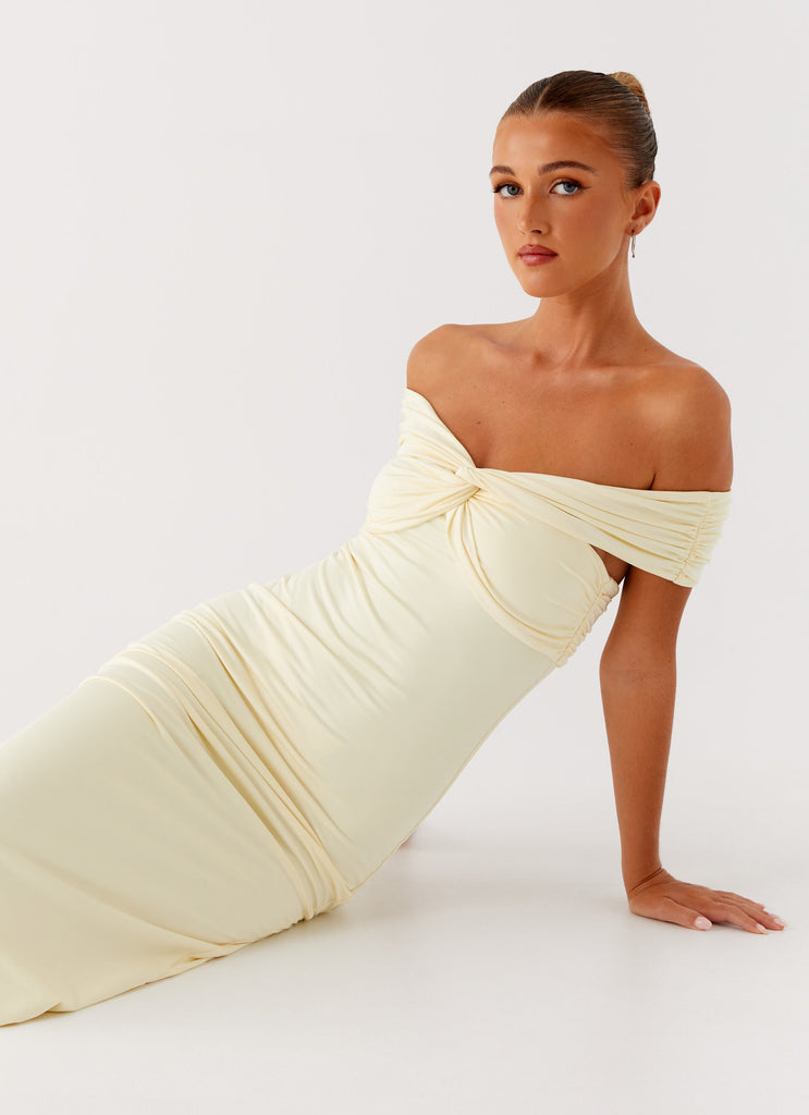 Countless Maxi Dress Yellow 5 Peppermayo