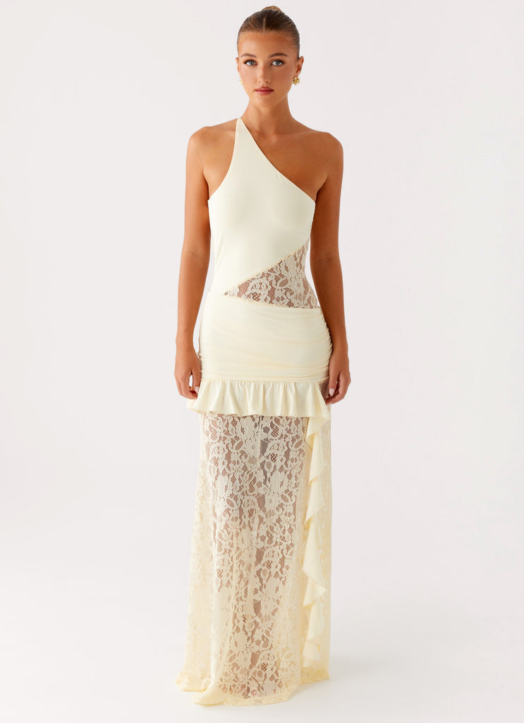 Benita Maxi Dress Yellow 1 Peppermayo