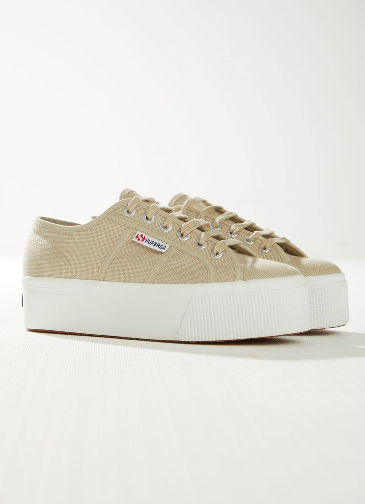 2790ACOTW Linea Up and Down Sneakers - 949 Taupe - Peppermayo