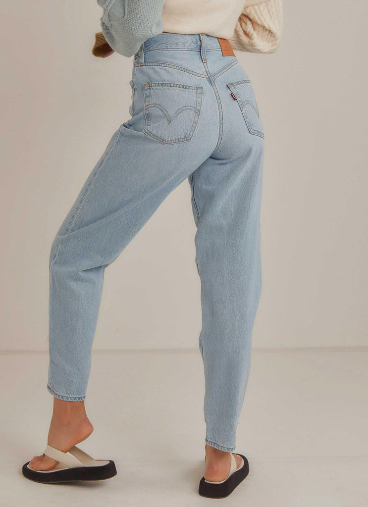 High Loose Taper Jeans - Near Sighted - Peppermayo