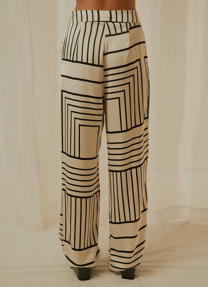 Norma Trouser - Black and White