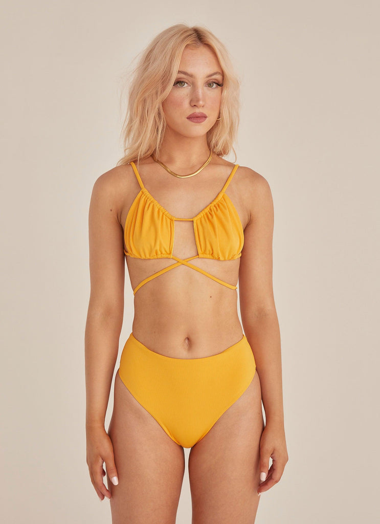 Paradise City Bikini Bottom - Summer Mango - Peppermayo