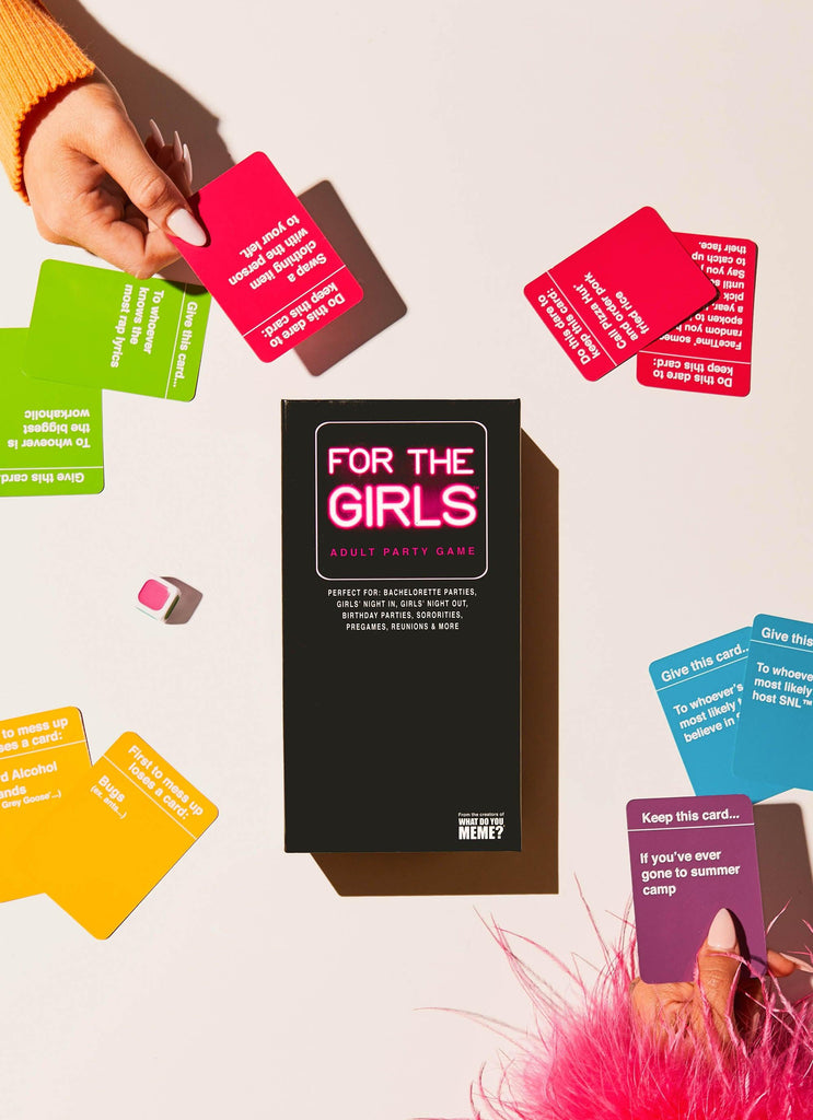 For The Girls Card Game - Multi - Peppermayo