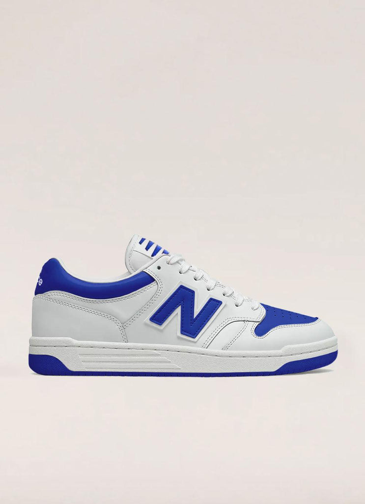 480 Sneaker - White/Blue - Peppermayo
