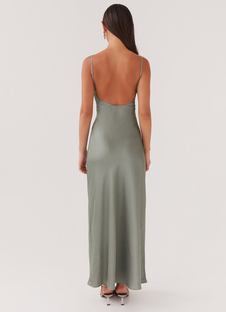 Womens Sorrento Sun Maxi Dress in the colour Teal in front of a light grey background