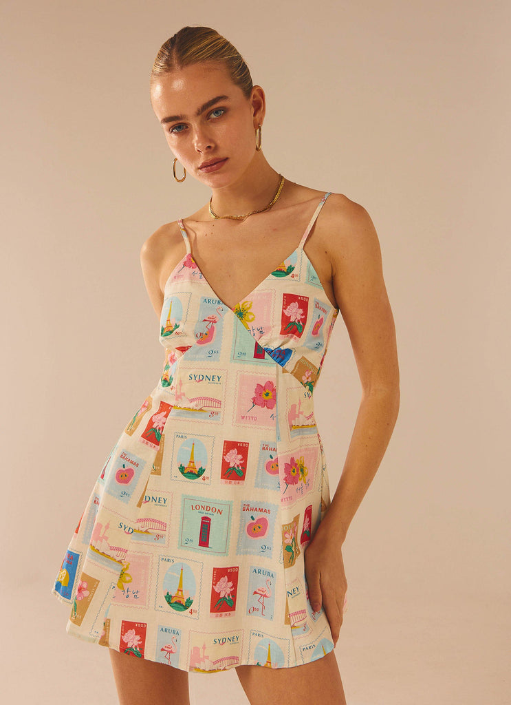 Solara Mini Dress - Paradise Dreams