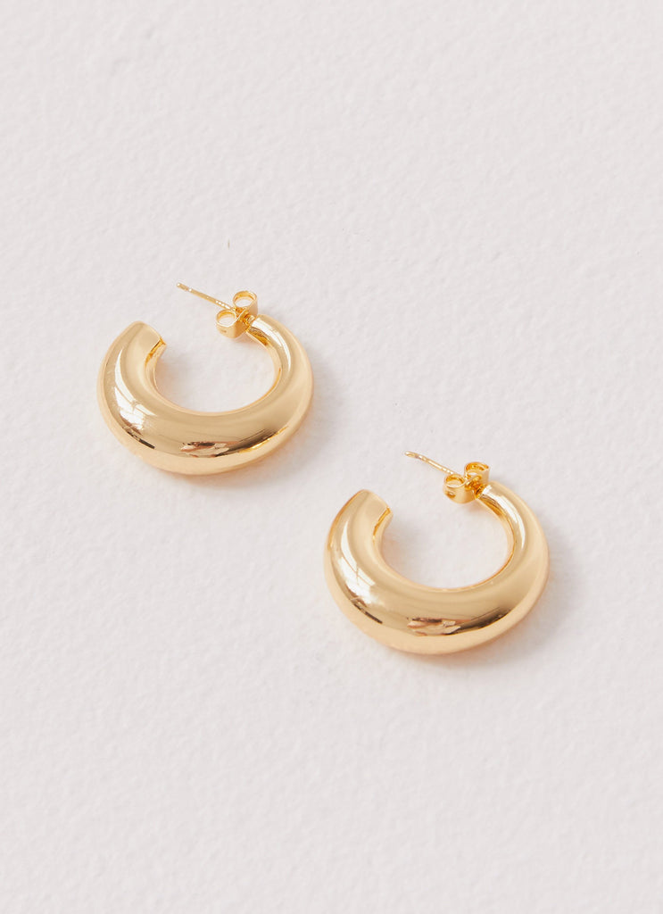 Calisse Hoop Earrings - Gold