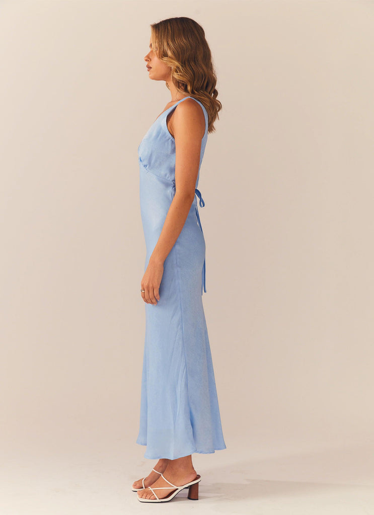 Loren Maxi Dress - Blue - Peppermayo