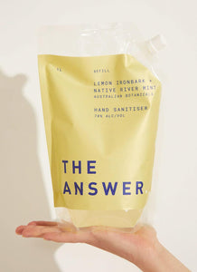 Hand Sanitiser - 1L - Lemon Ironbark & Native River Mint - Peppermayo