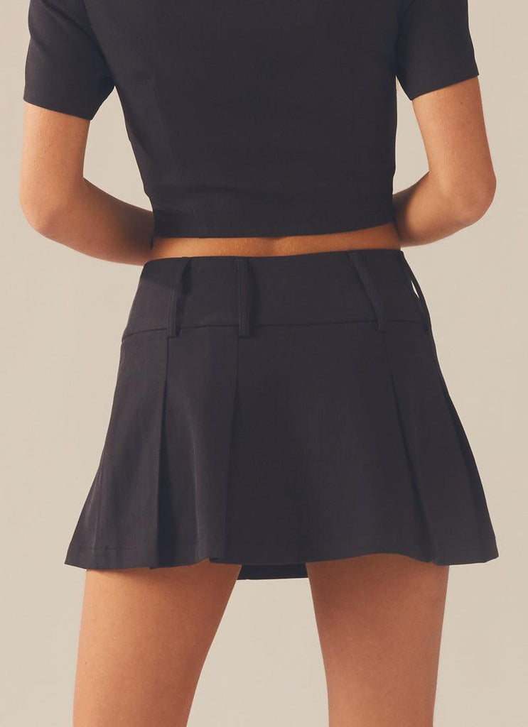 Piccadilly Lovers Skirt - Charcoal - Peppermayo