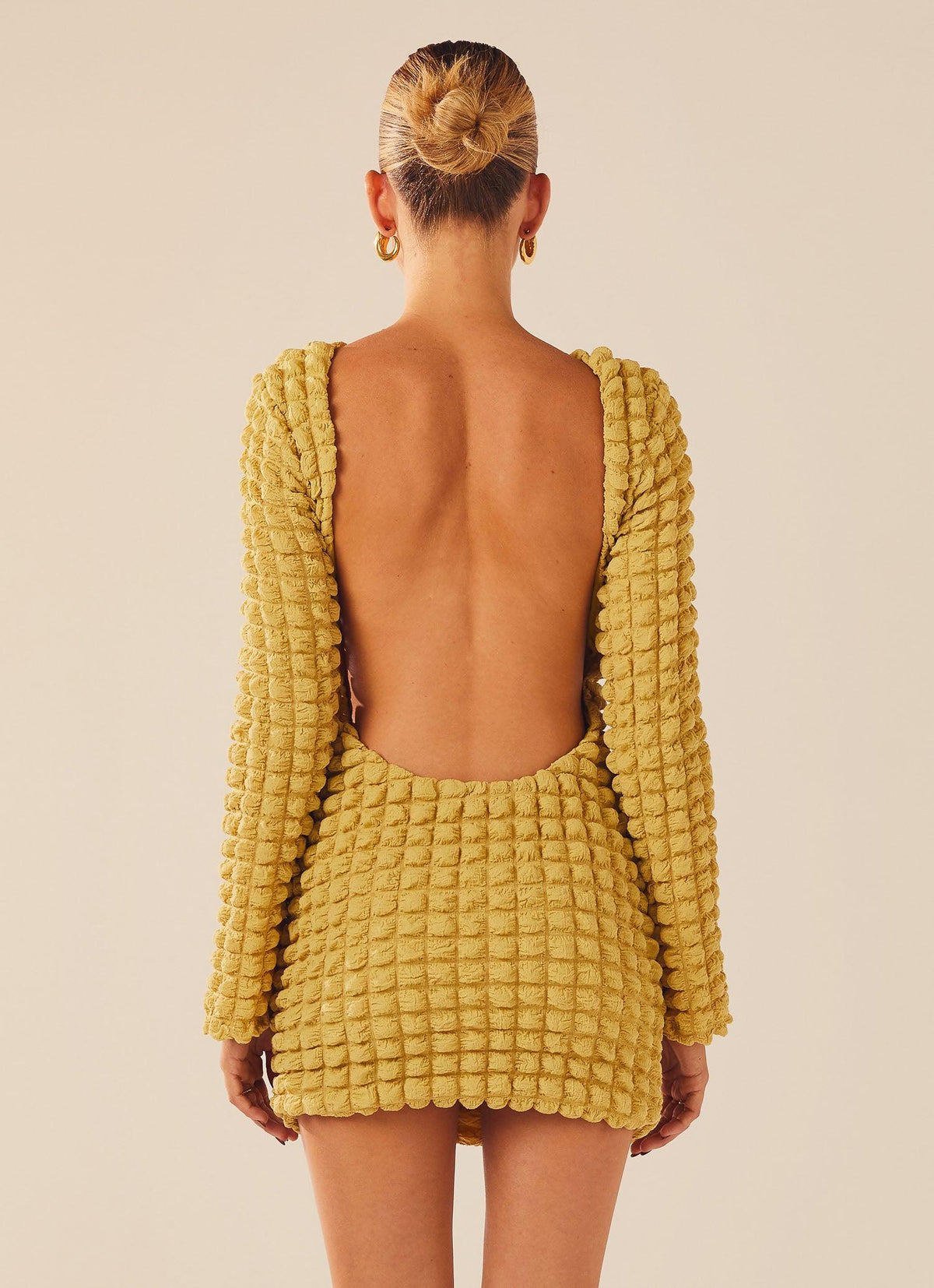 Irreplaceable Mini Dress - Fern - Peppermayo
