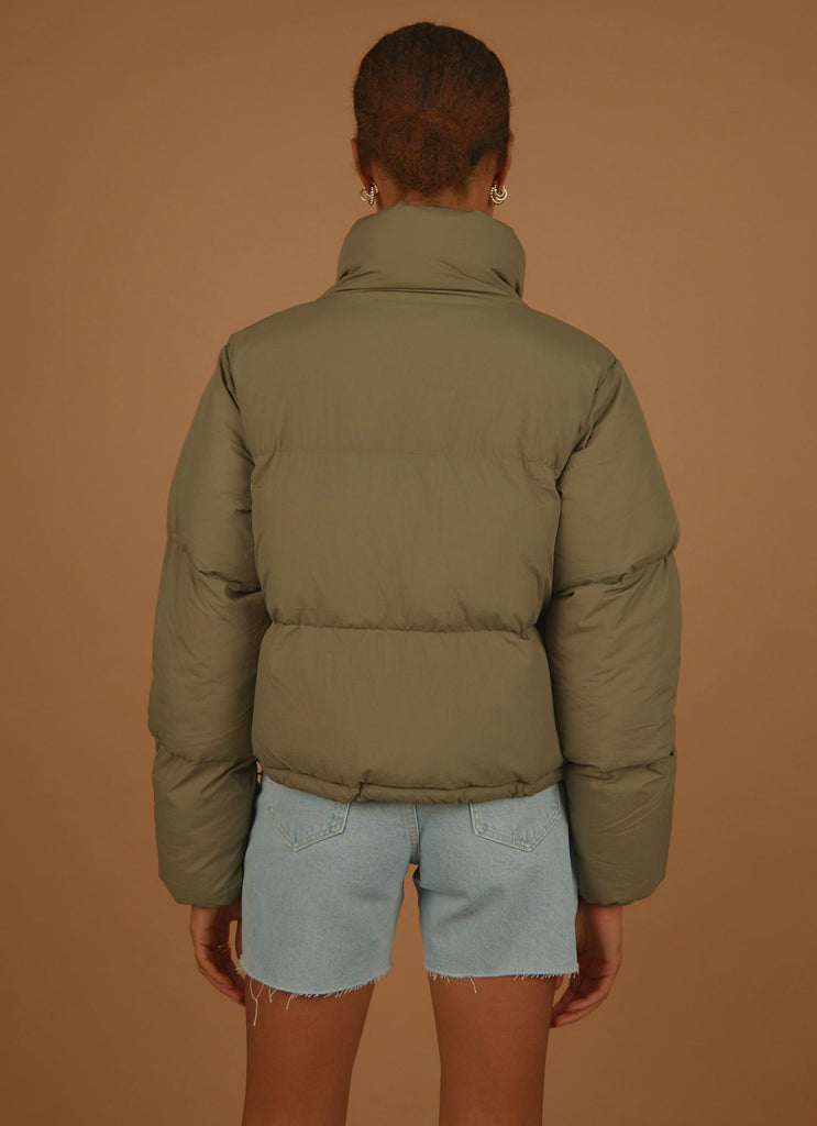 Topher Puffer Jacket - Willow - Peppermayo