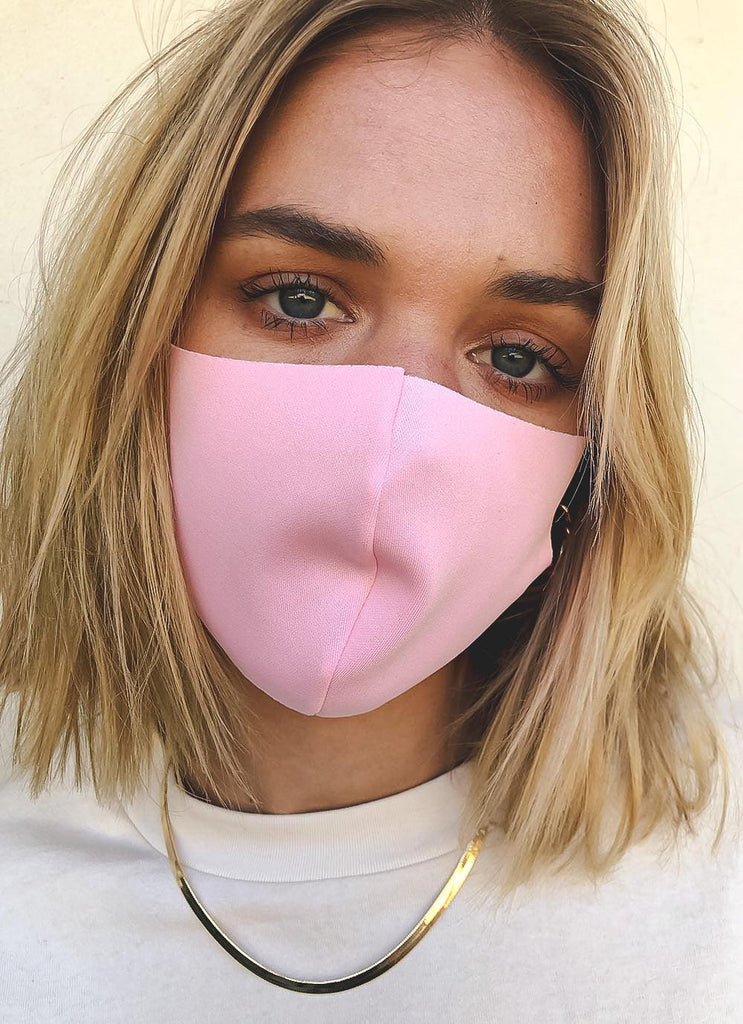 Fashion Face Mask - Pink - Peppermayo