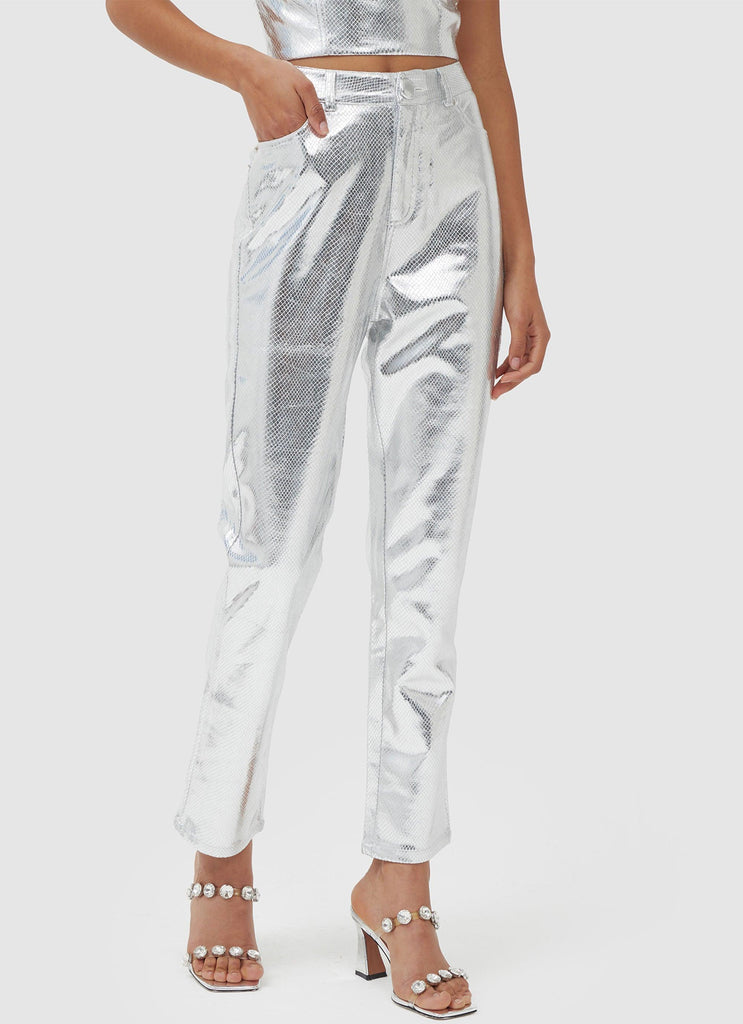 Philo Trouser - Silver - Peppermayo